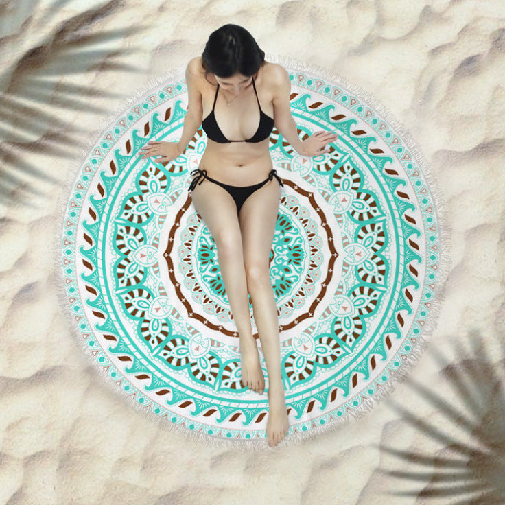  Round Towel for Beach and Yoga