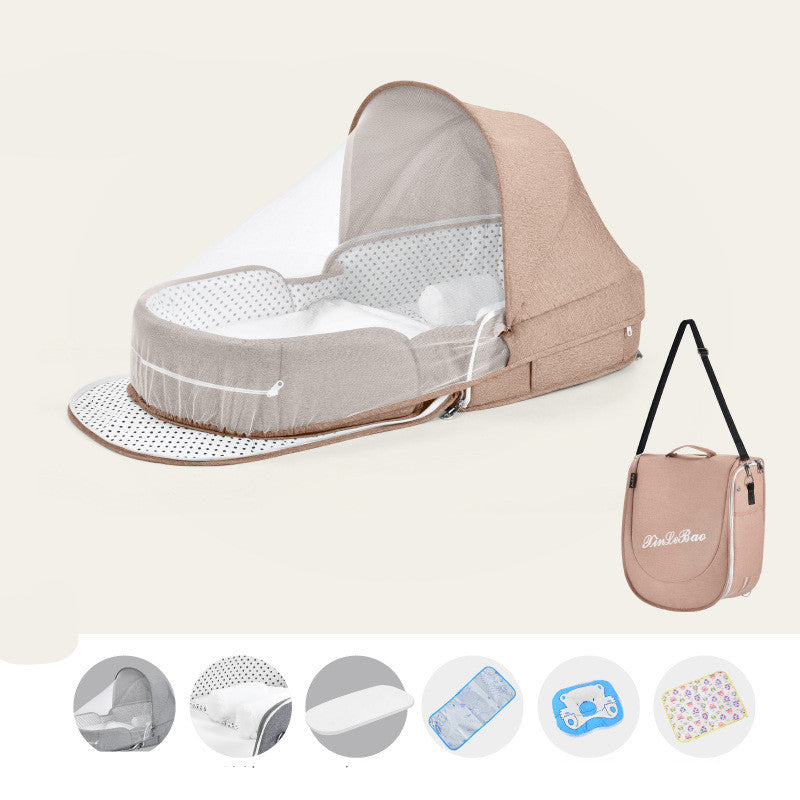 Easy and comfortable baby bed