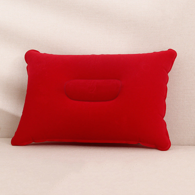 PVC Flocking Square Pillow