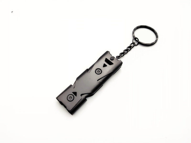 Double-Barreled Survival Whistle  -Distress Whistle