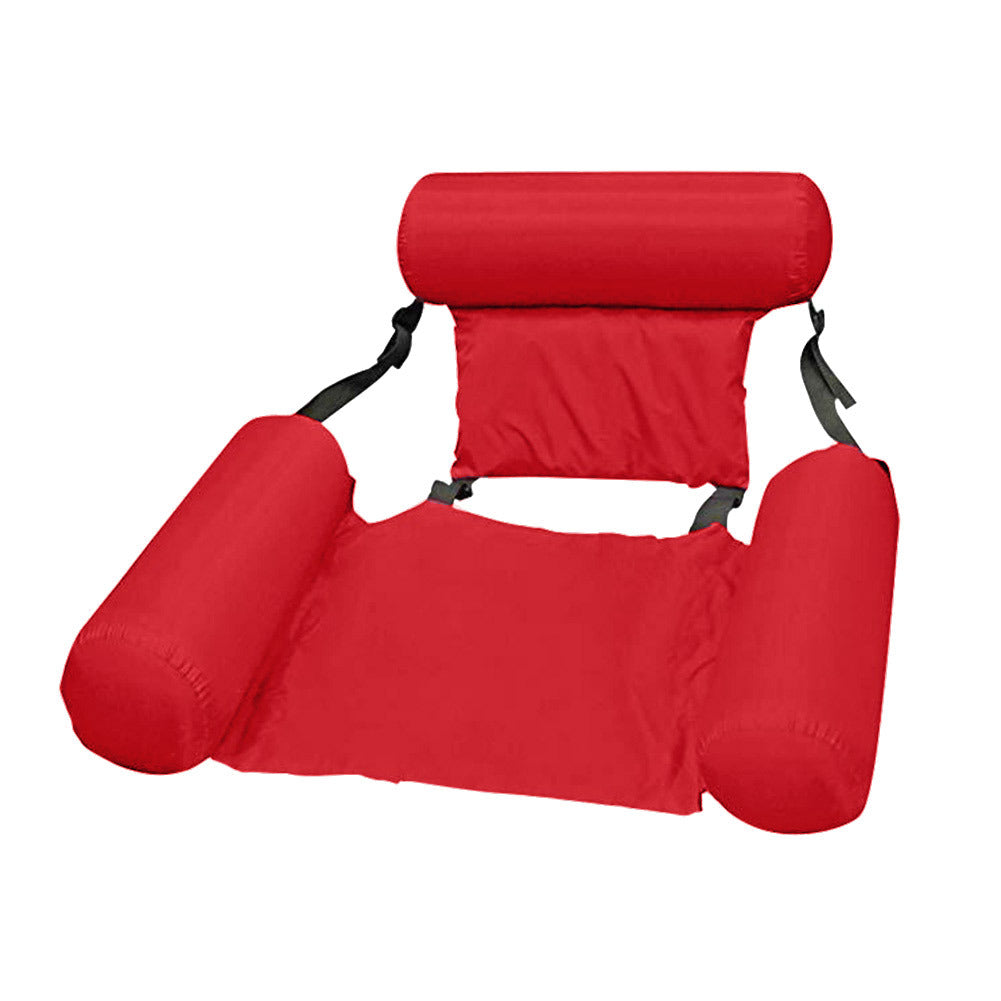 Foldable Water Inflatable Floating Bed with Versatile Features