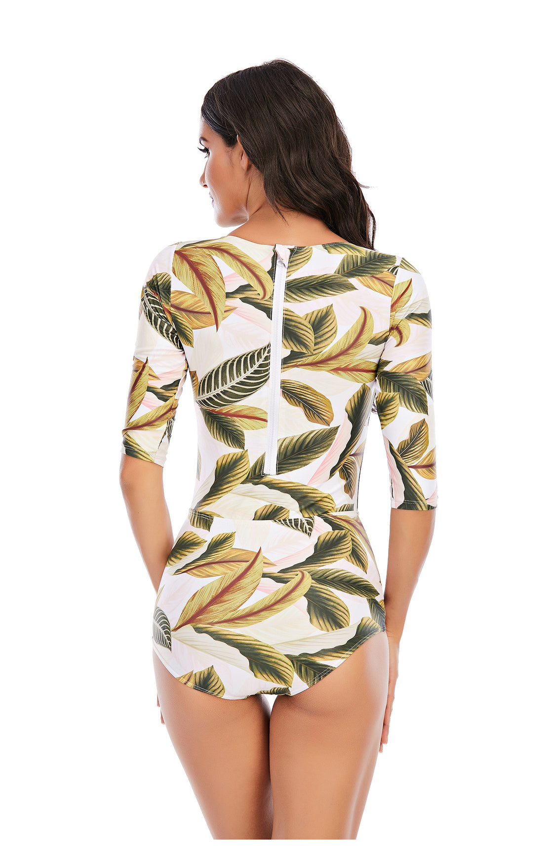 One-piece Long-sleeved Surfing Suit for Women