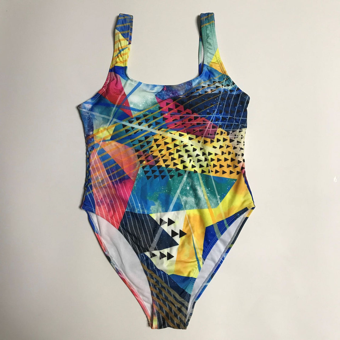 Ladies One-piece Swimsuit Graffiti Printed AliExpress Bikini Plus Size Bikini