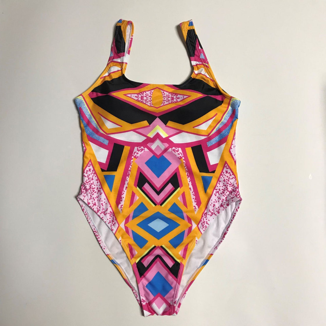 Ladies One-piece Swimsuit Graffiti Printed AliExpress Bikini Plus Size Bikini