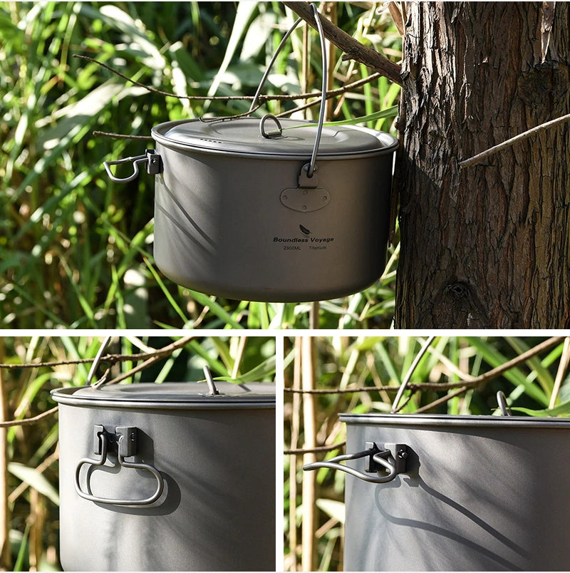 Hanging Cooking Pot for Outdoor