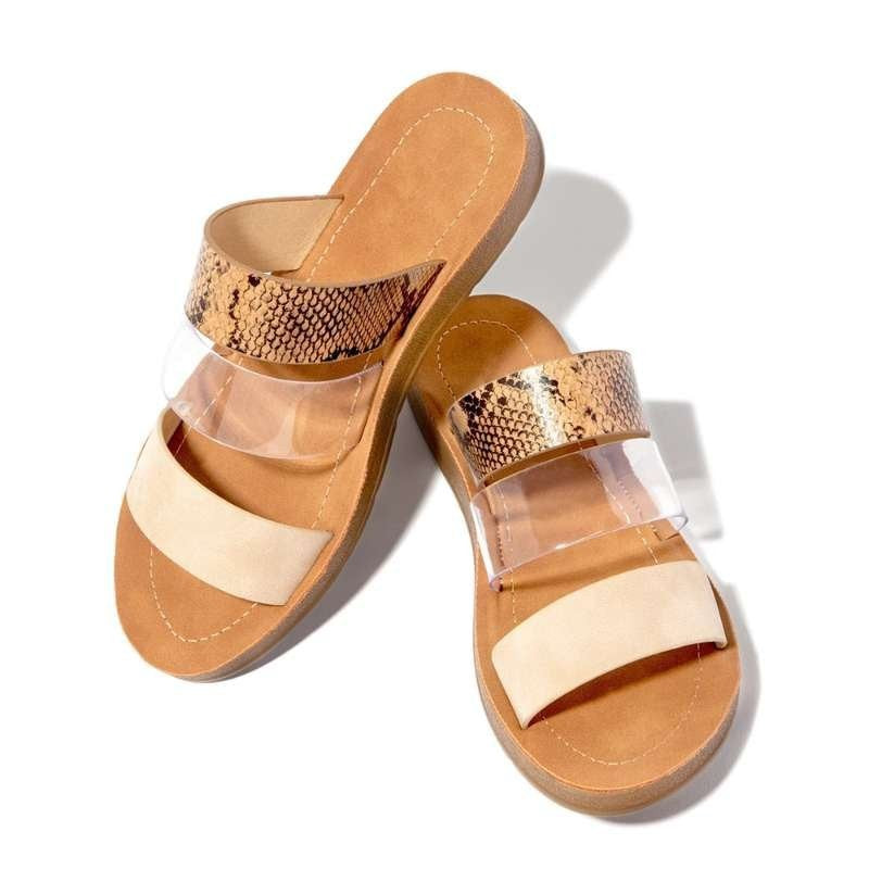 Internet Celebrities Popular Beach Shoes All-Match Outer Wear Women'S Sandals