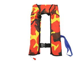 Versatile Inflatable Life Jacket for Boating and Fishing