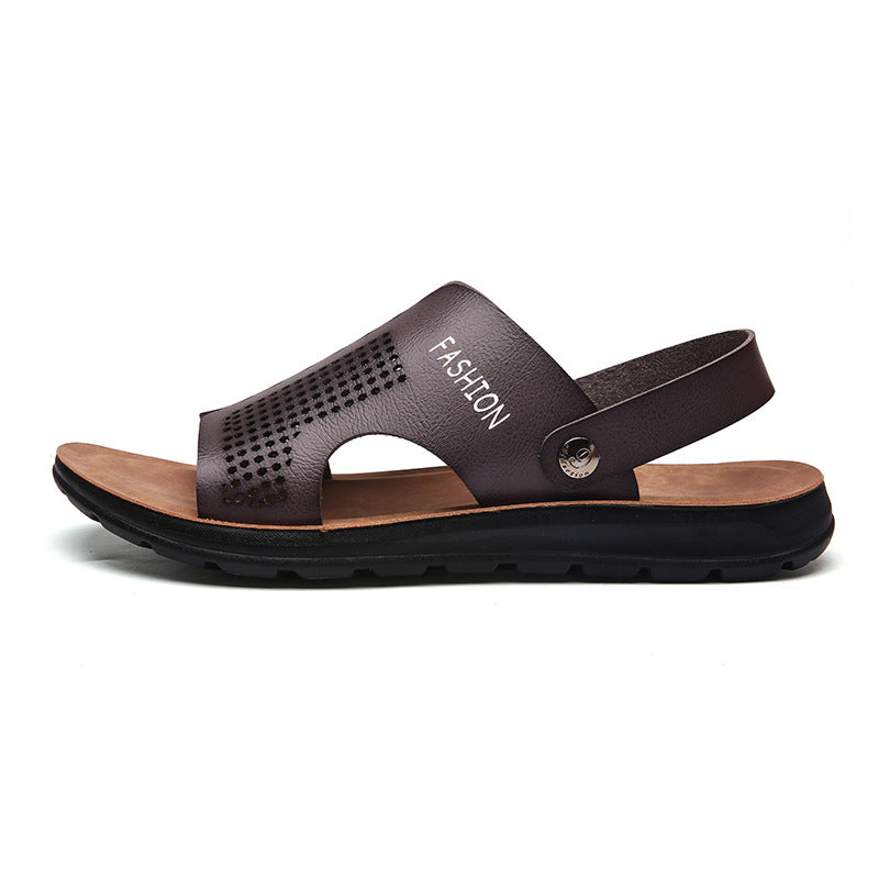 Sandals And Slippers Men's Soft-soled Beach Shoes