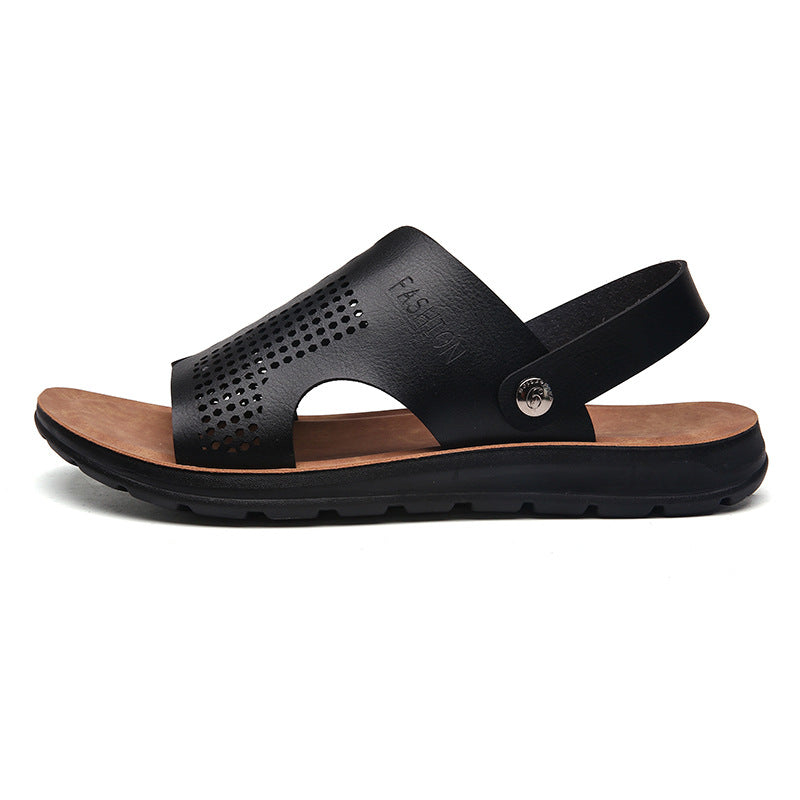 Sandals And Slippers Men's Soft-soled Beach Shoes