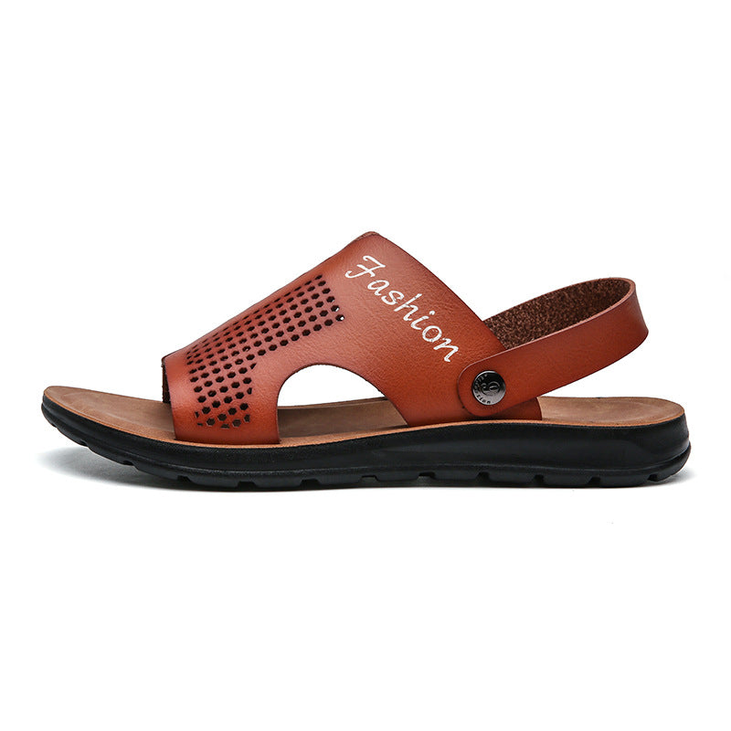 Sandals And Slippers Men's Soft-soled Beach Shoes