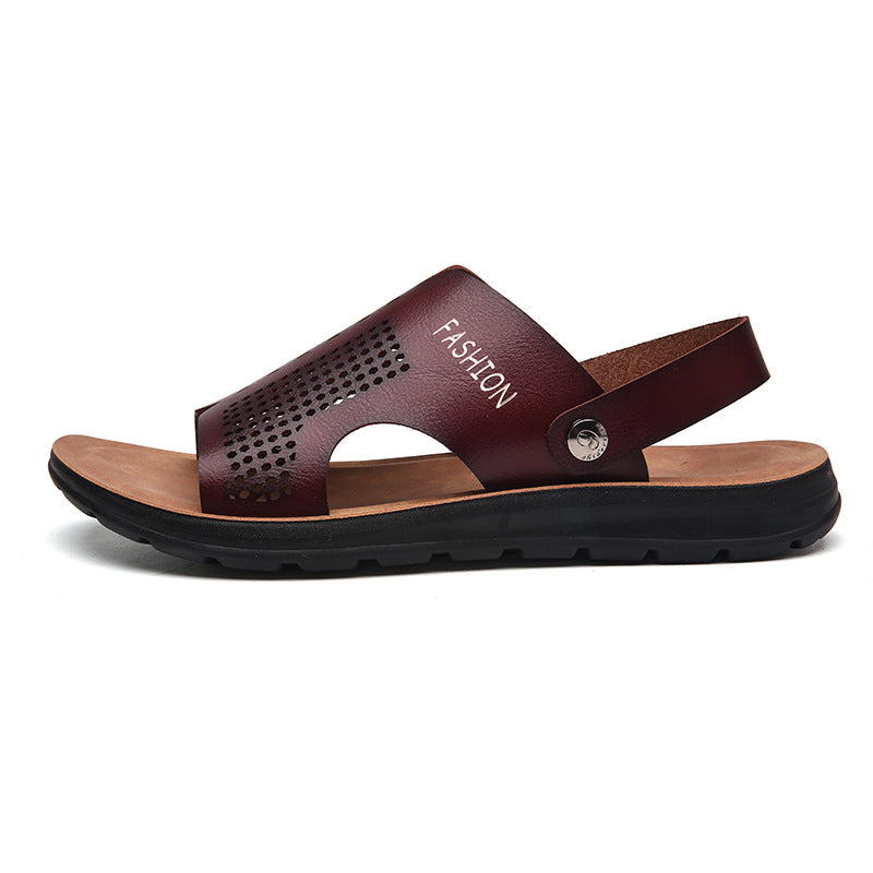 Sandals And Slippers Men's Soft-soled Beach Shoes