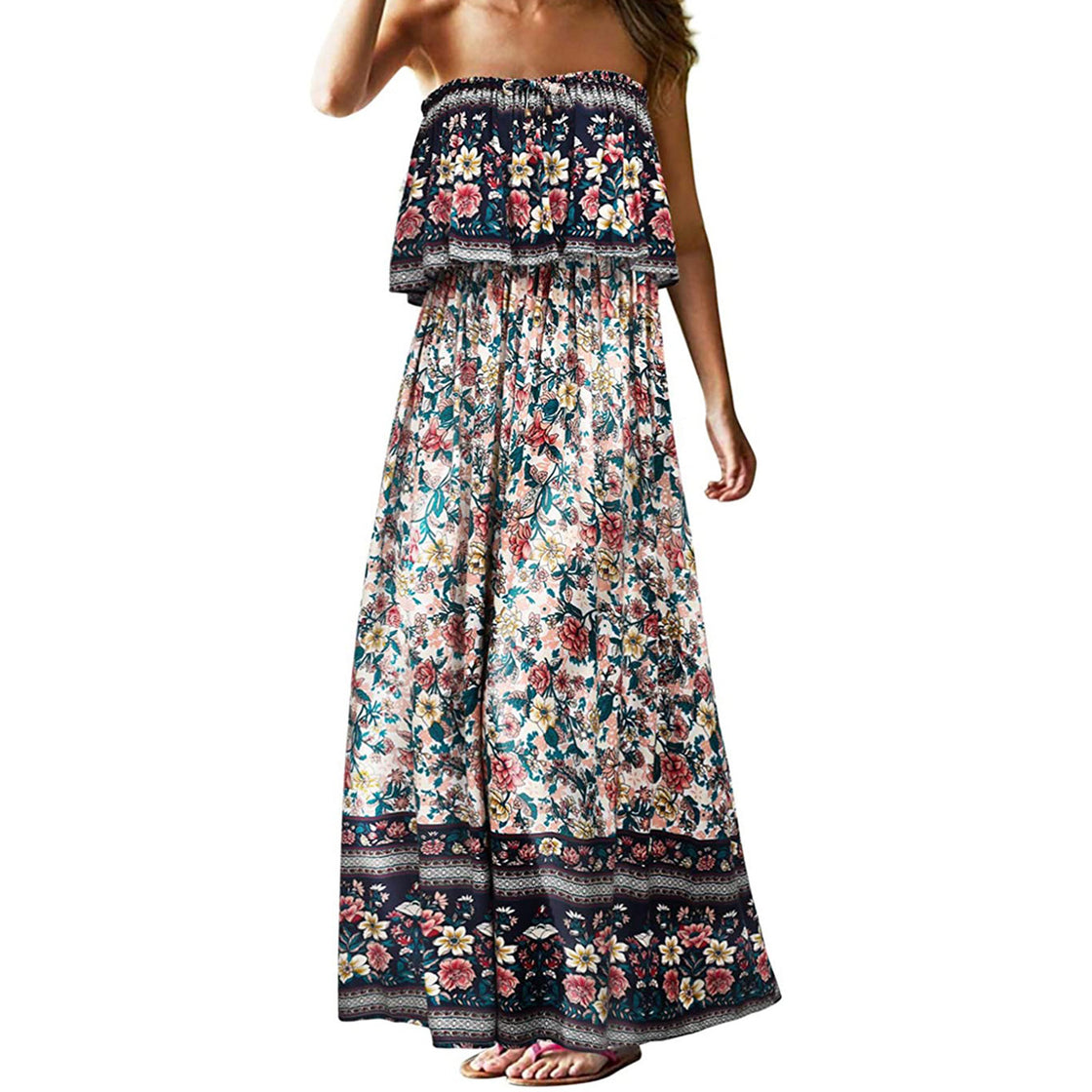 Bohemian Big Swing Beach Dress