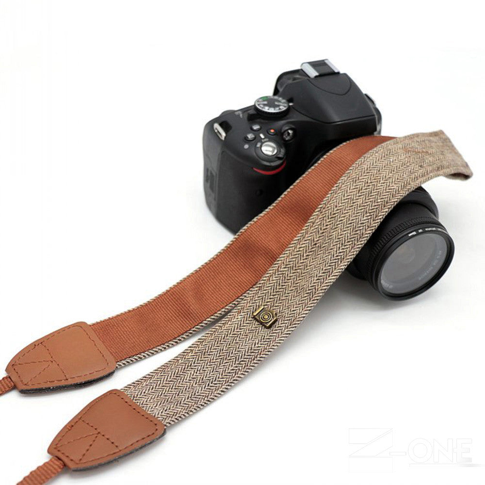 Stylish Leather Shoulder Strap for Camera