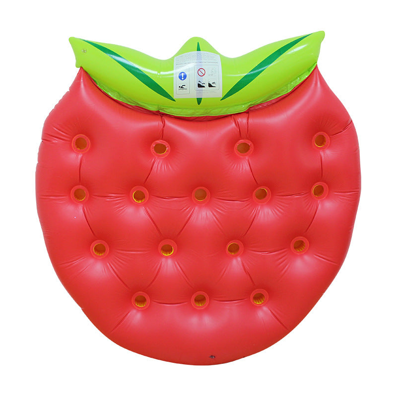 Inflatable Strawberry shaped mattress