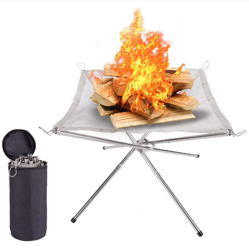 Foldable Campfire Stand