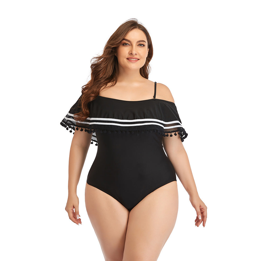 Sexy Plus Size One-piece Bikini Swimsuit Swimsuit Factory Direct Swimsuit Spot