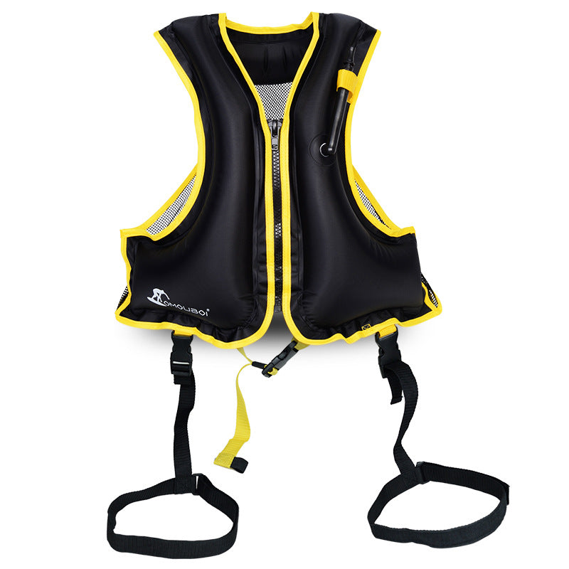 Reflective Material Life Jacket for Improved Visibility in Low Light