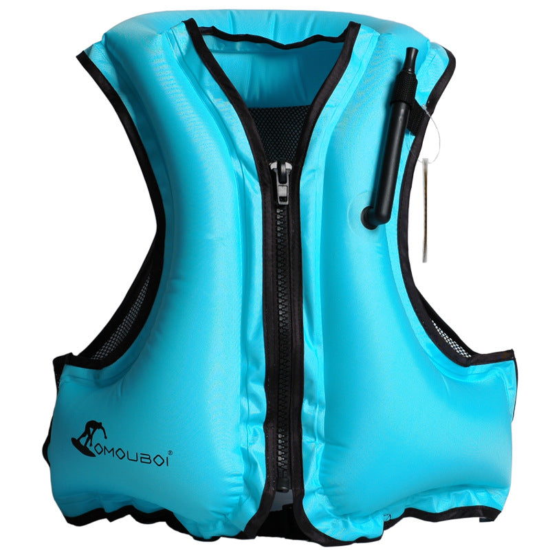 Reflective Material Life Jacket for Improved Visibility in Low Light