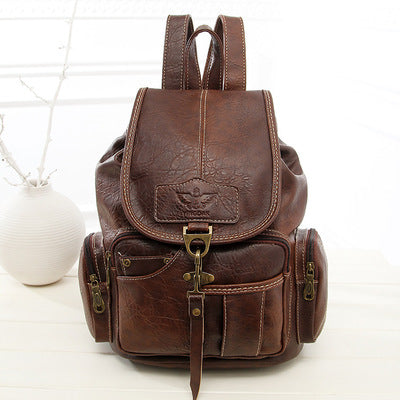 Leather Backpack for Travel