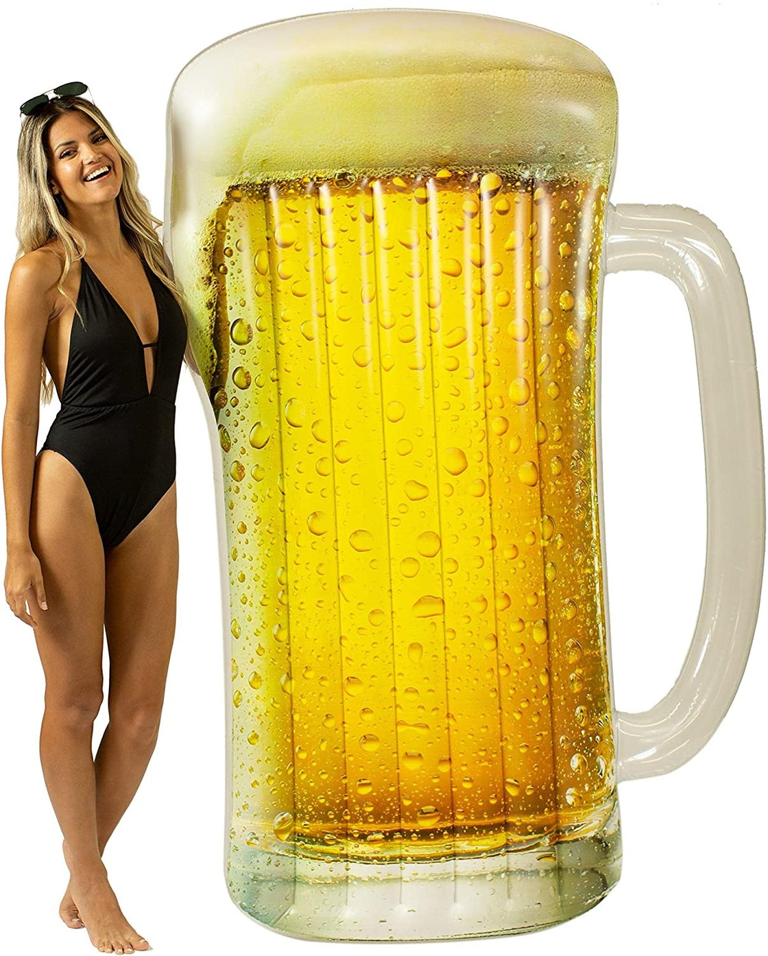 Stylish beer cup shaped Floating Bed 