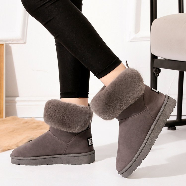 Female rabbit ears snow boots