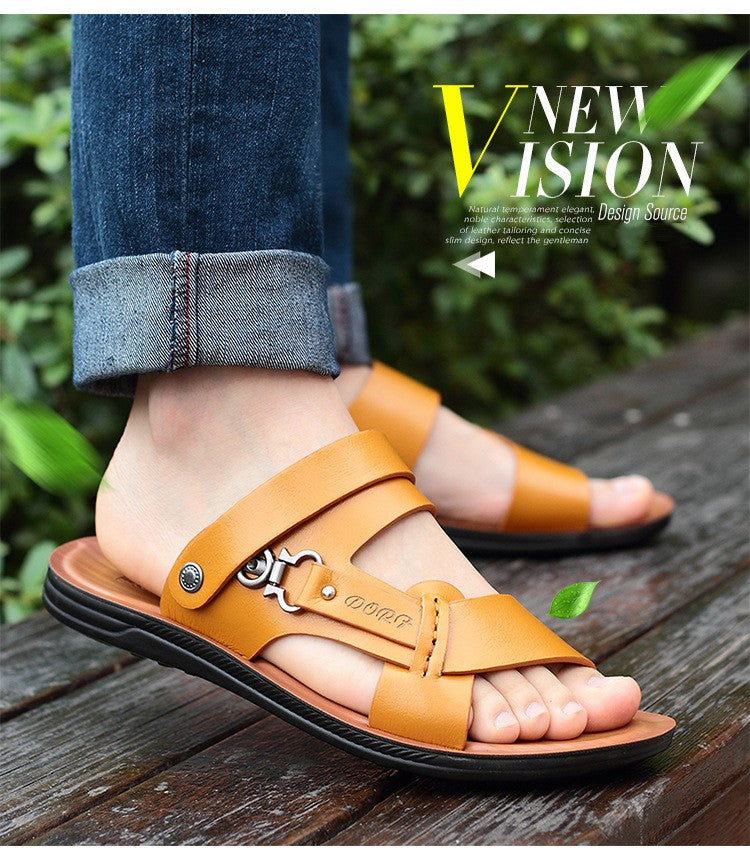 men's sandals fashion beach shoes slippers