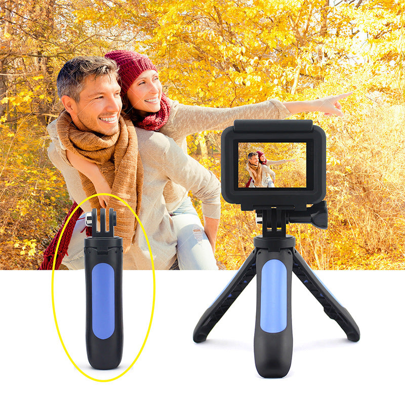 Compact Tripod with Extension Pole for Apple Devices - Easy to Use