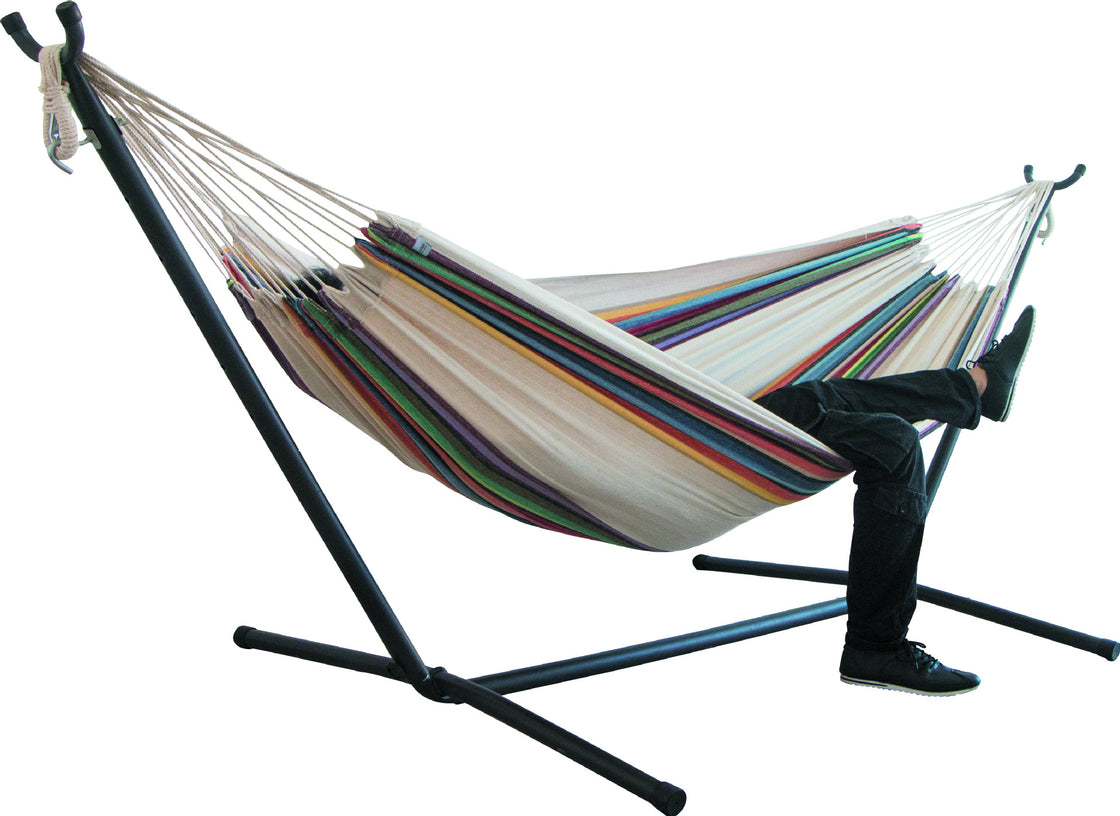 Classic Canvas Camping Hammock for Unbeatable Relaxation