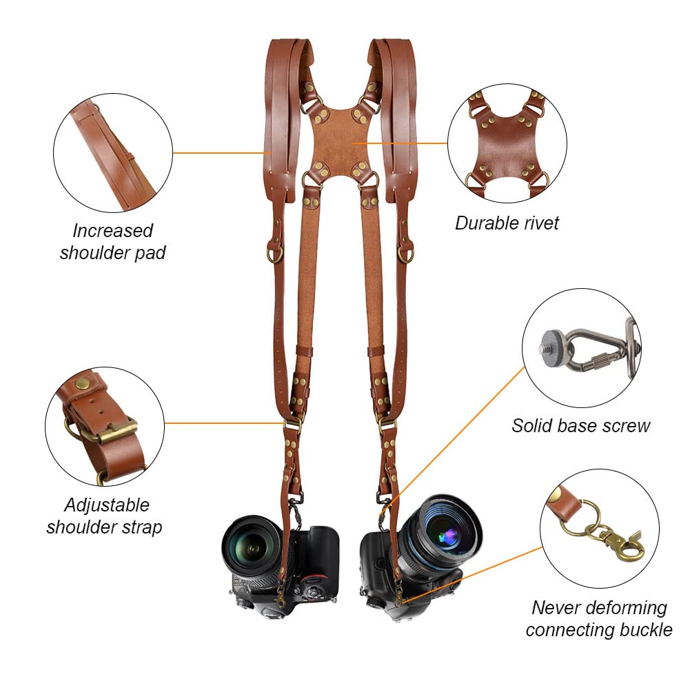 Leather Camera Harness