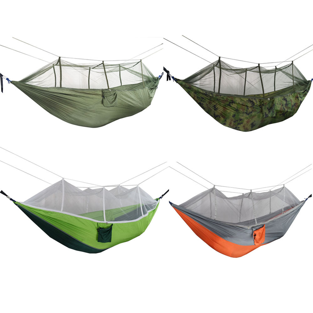 Parachute Cloth Hammock with Mosquito Net