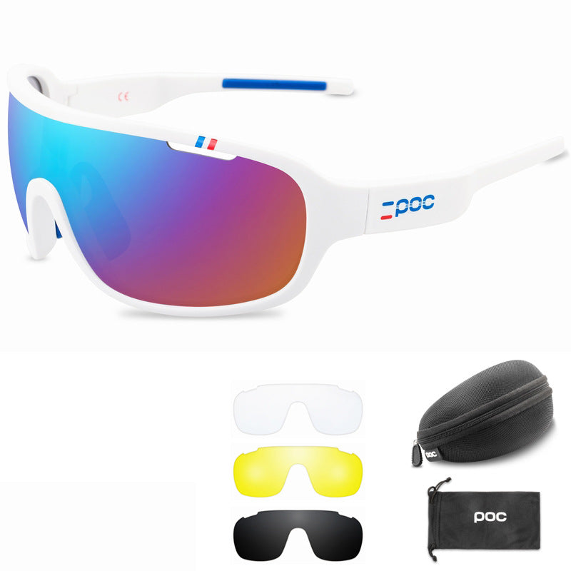 White Ski Goggles