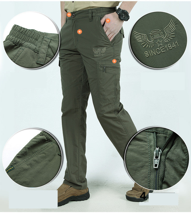 Sweat-Absorbent Quick-Drying Hiking Pants