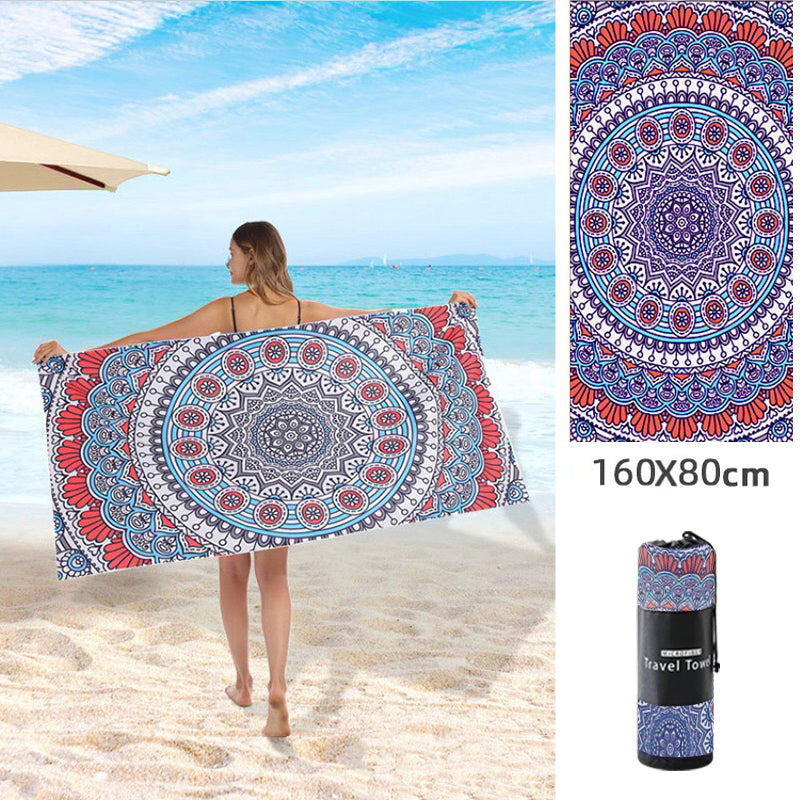 Printed Beach Towel