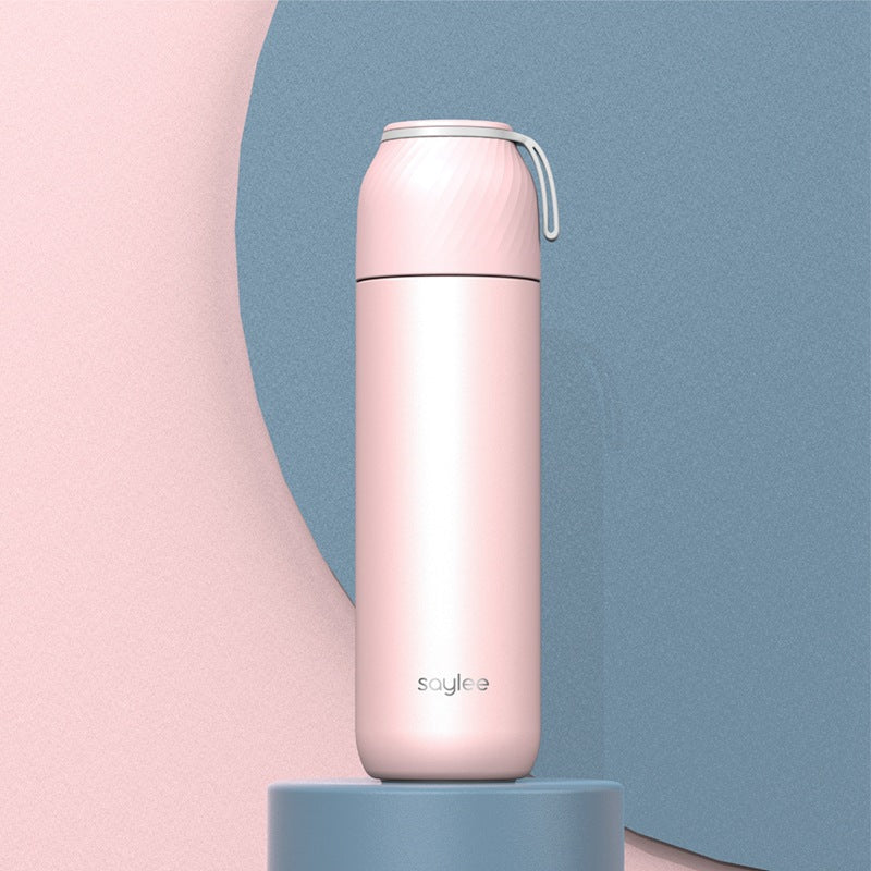 Stainless Steel Thermal Water Bottle with Vacuum Insulated Double Wall