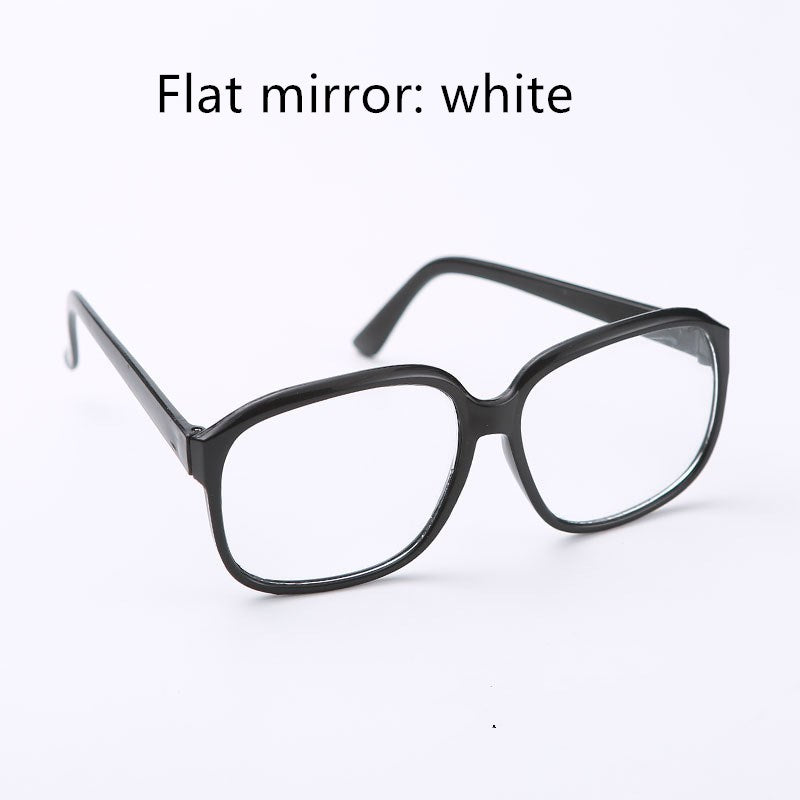 Men's protective glasses flat glasses