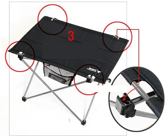 foldable camping table