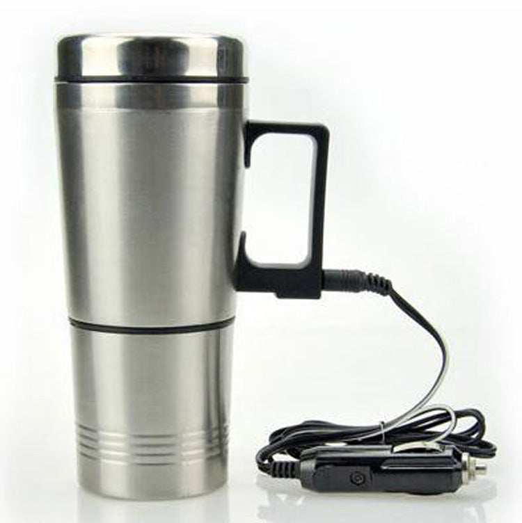 Portable Electric Car Water Keep Warmer Mug