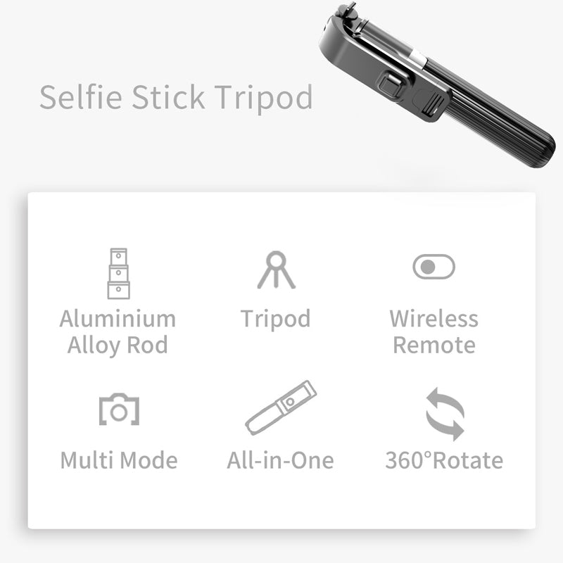 Tripod Selfie Stick  -Apple-Compatible