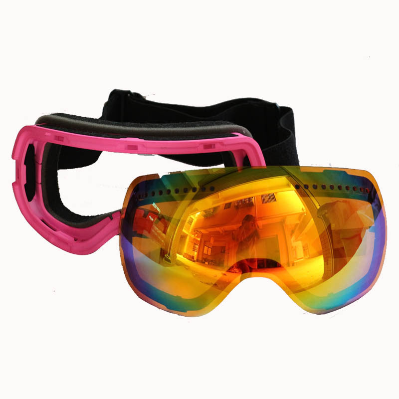 UV Ski Goggles with interchangeable lenses