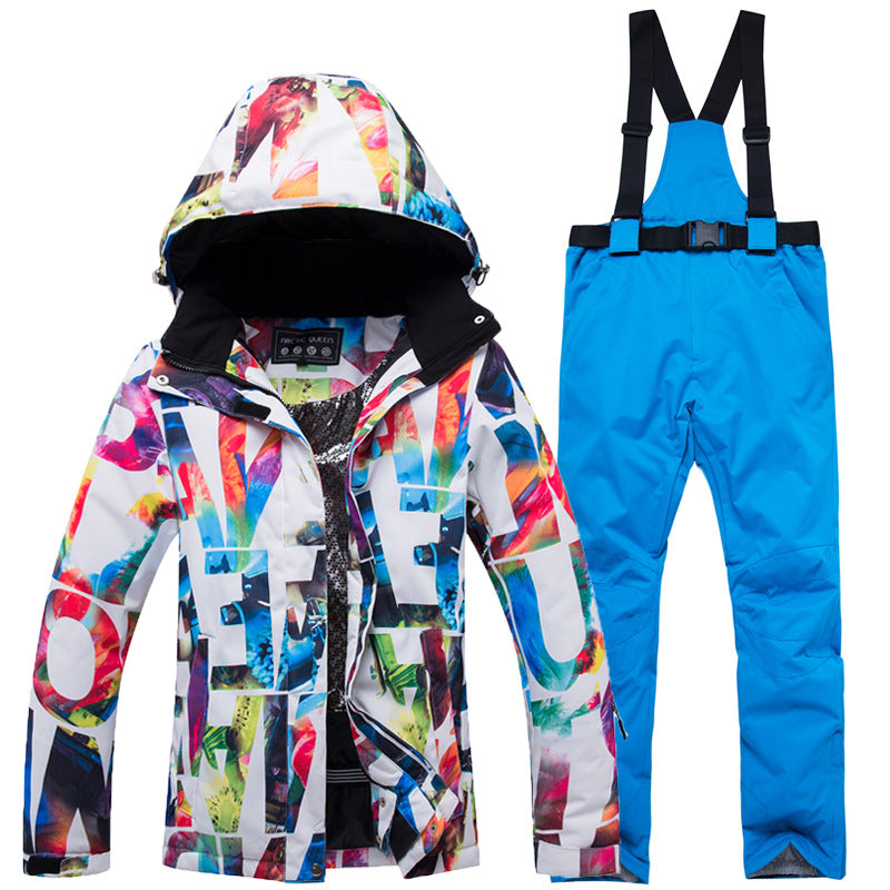 Stay Warm and Protected on the Slopes with Our Windproof Ski Suit