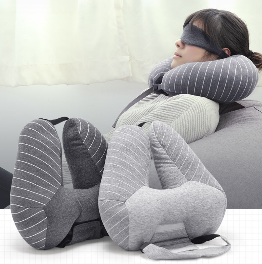 best neck pillow for travel with eye mask