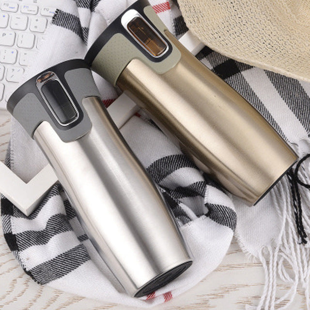 Portable Vacuum Flask Water Bottle -Large Capacity