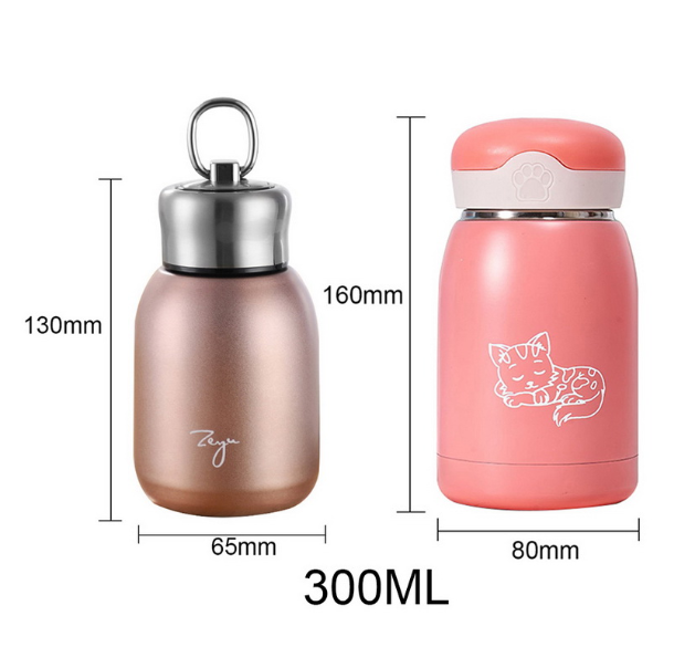 Versatile 300ML Mini Thermal Bottle for Any Beverage