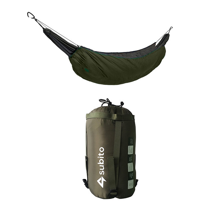 Durable Cotton Hammock with Warm Cover for Comfortable Outdoor Sleeping