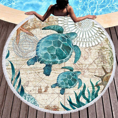 Sea Turtle Beach Towel