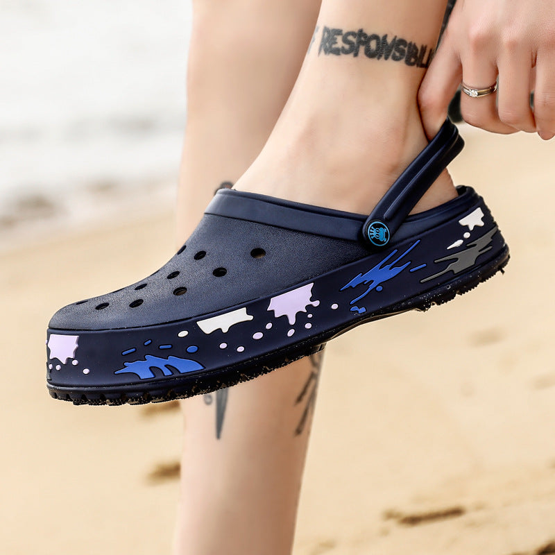 Schoolgirl sandals beach slippers