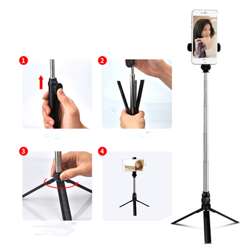 Portable Tripod Selfie Stick for Apple Smartphones