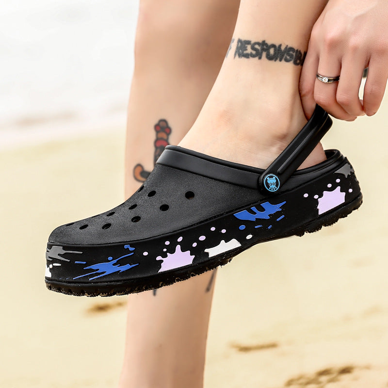 Schoolgirl sandals beach slippers