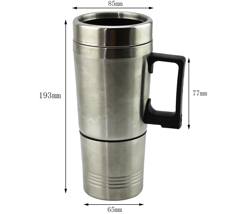 Electric Car Water Keep Warmer Coffee Mug for Hot Beverages Anytime