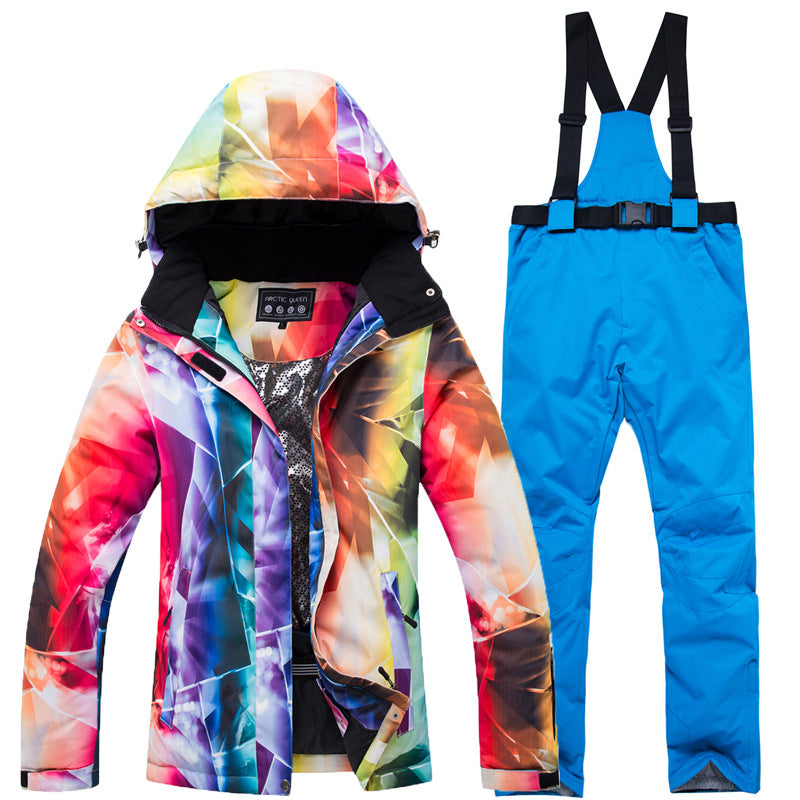 Stay Warm and Protected on the Slopes with Our Windproof Ski Suit